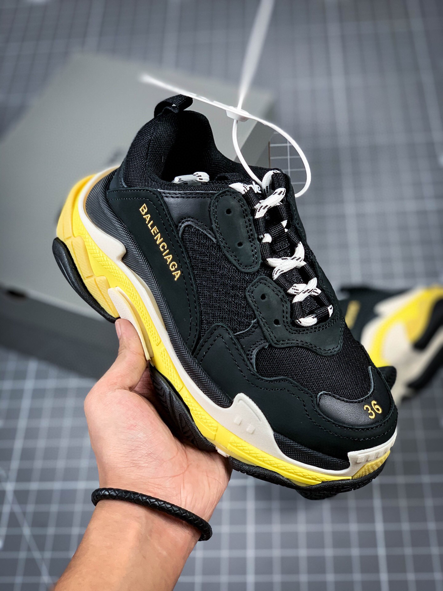 발렌시아가 트리플 남녀공용 신발 운동화 스니커즈