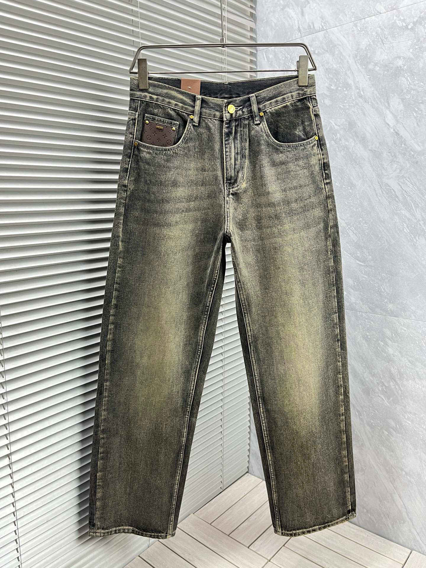 루이비통 남자 청바지