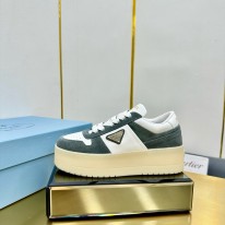 프라다 5cm 여자 스니커즈 신발 운동화