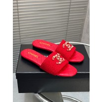 샤넬 여자 슬리퍼