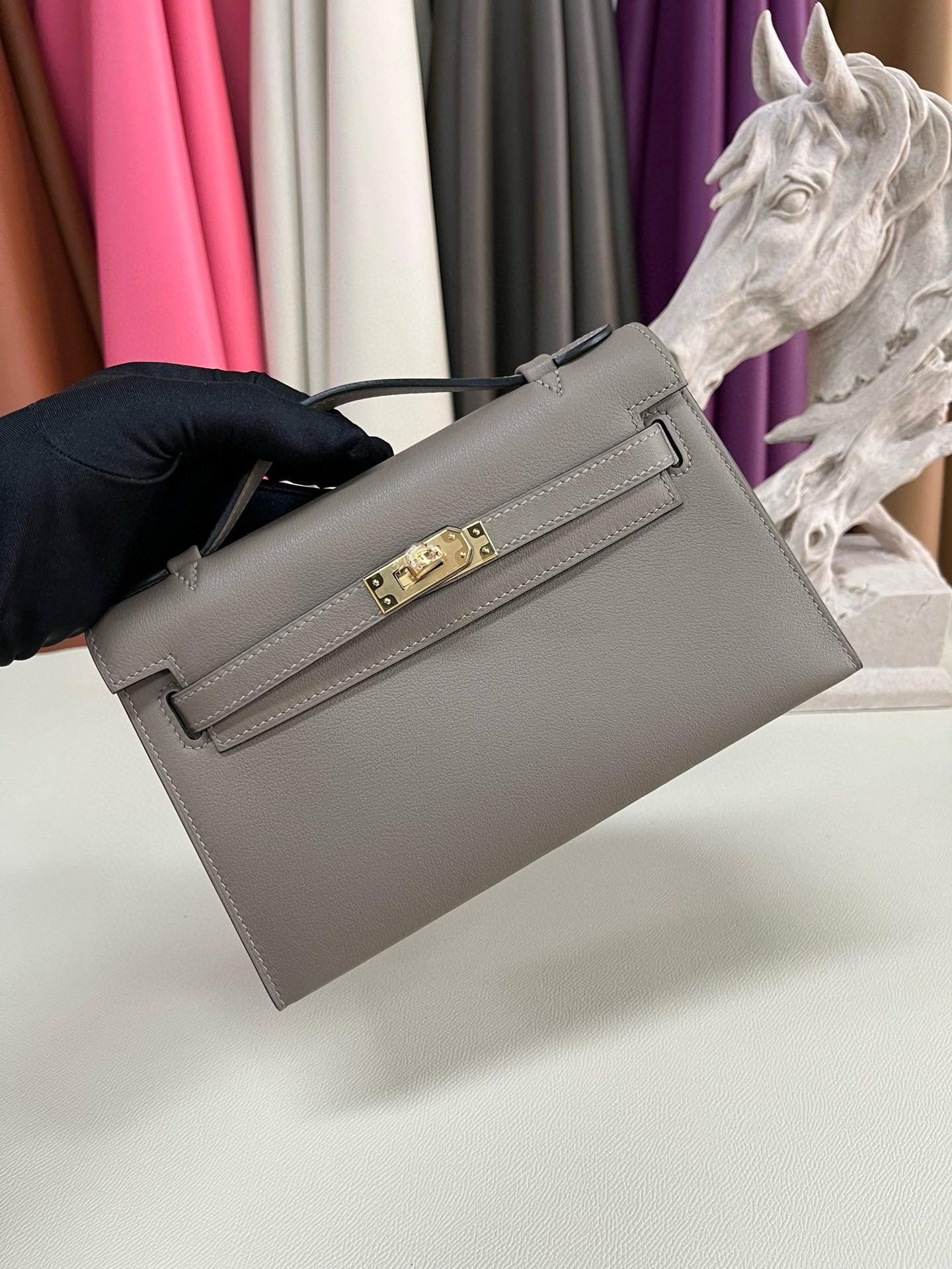 에르메스 켈리 미니백 22 스위프트가죽 여자가방