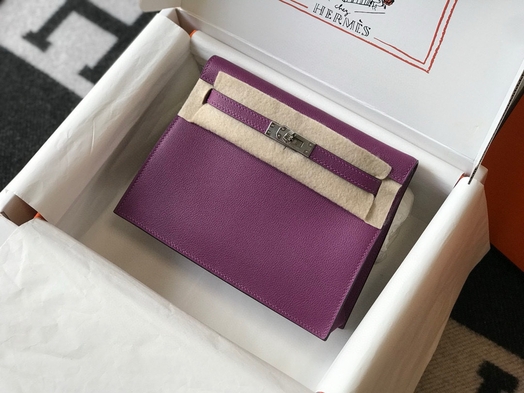 에르메스 켈리 단스 22 에버컬러가죽 여자가방