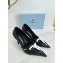 프라다 8.5cm 여자 신발 구두
