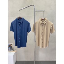 프라다 남자 반팔티 3칼라