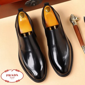 프라다 2컬러 남자 구두