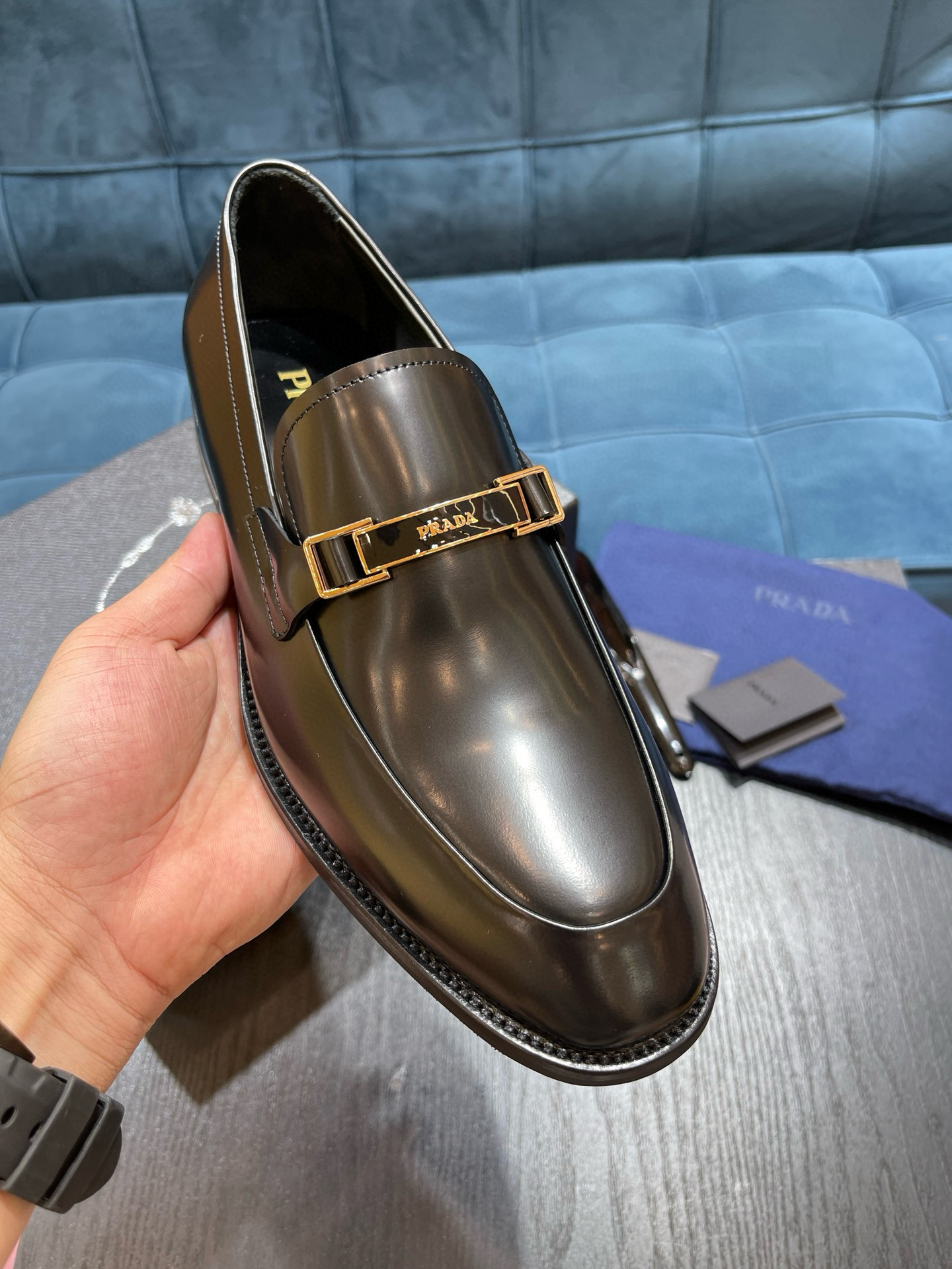 프라다 남자 구두