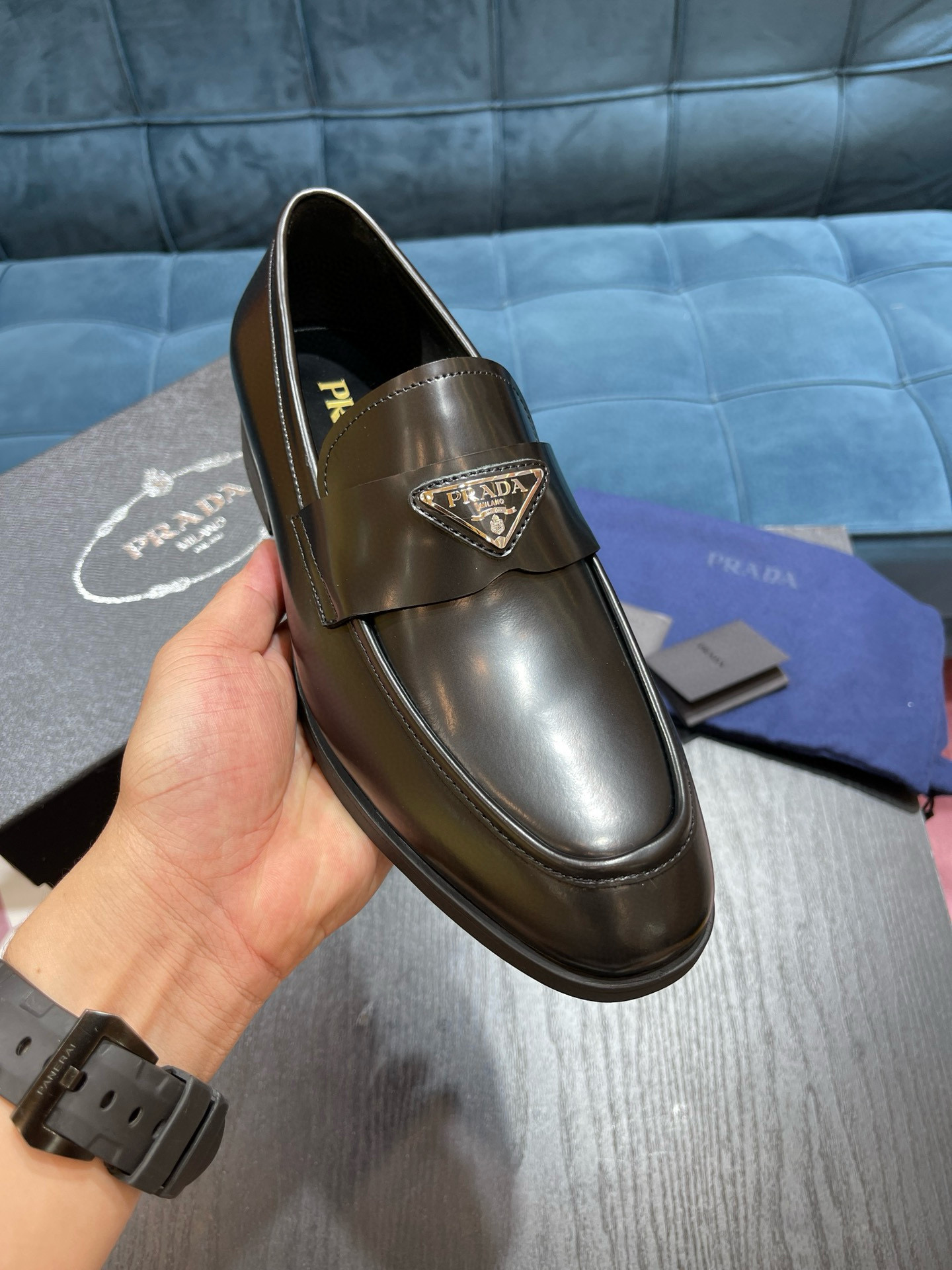 프라다 남자 구두