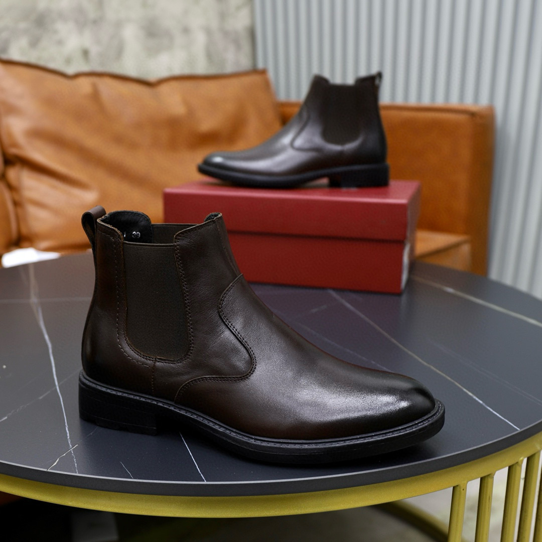 살바토레 페라가모 남자 부츠