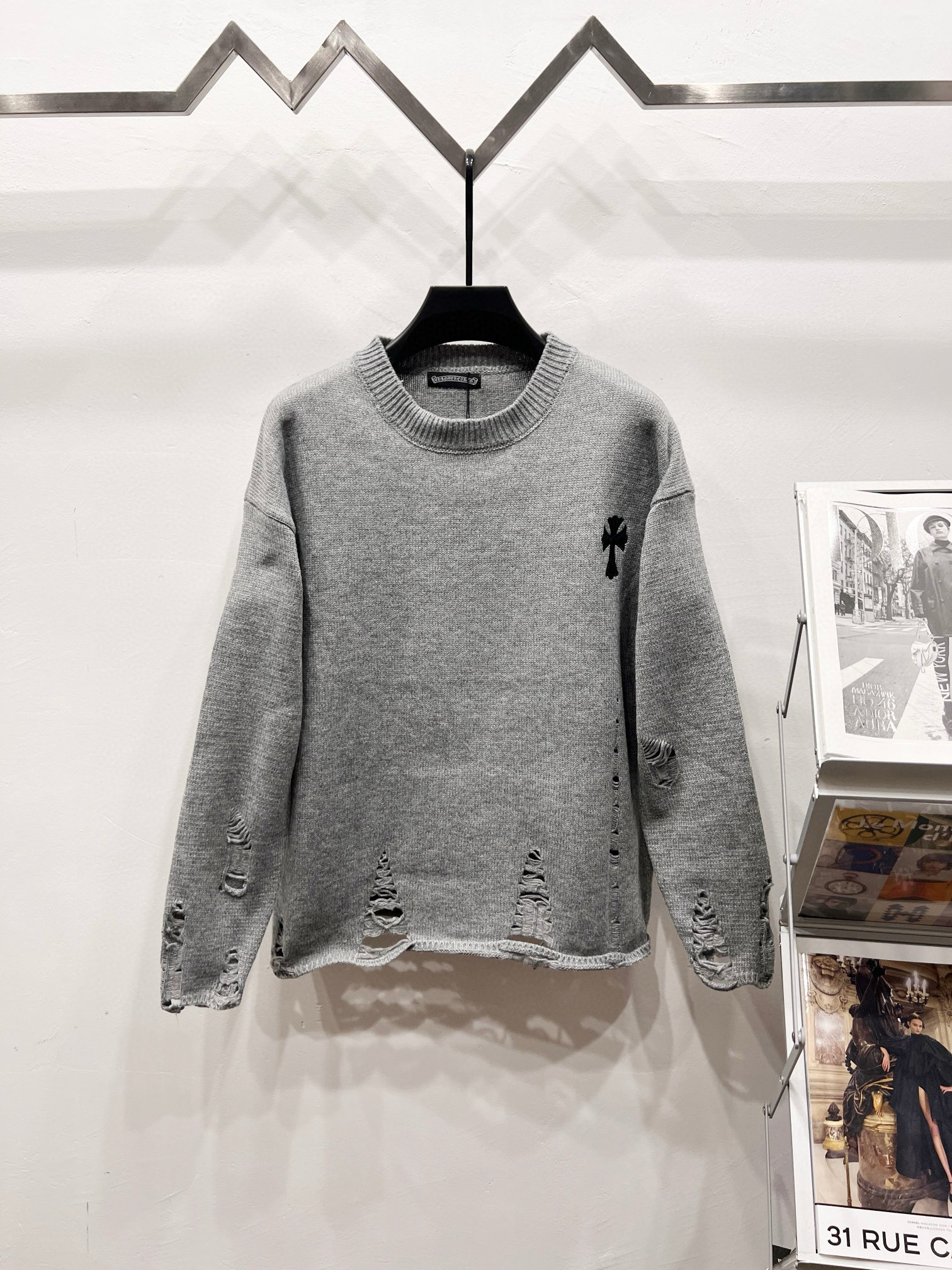 크롬하츠 남자 니트